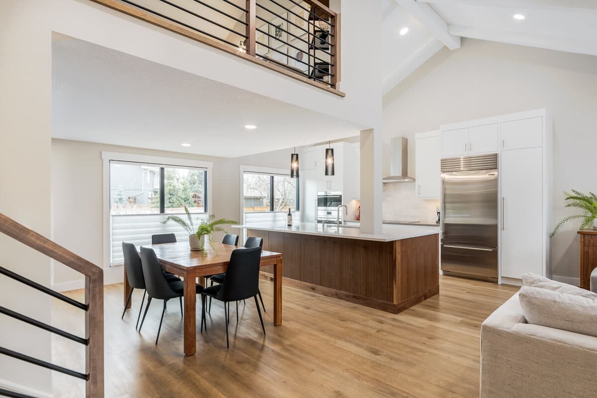 Character Interiors seamless addition blend with existing structure.