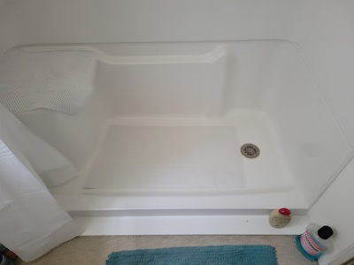 Luxury shower renovation with high-end finishes in Texas Township, MI