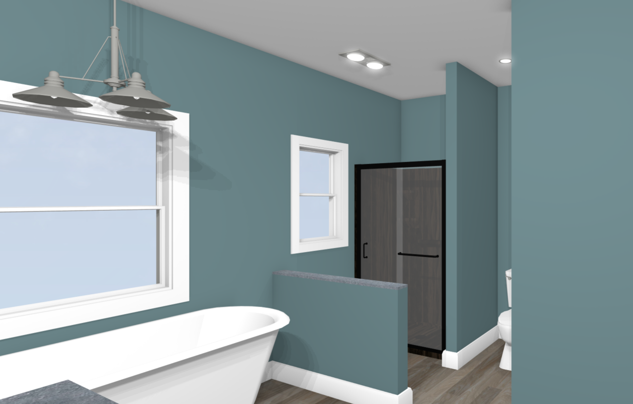 Character Interiors basement remodeling in Vicksburg, MI modern finished basement