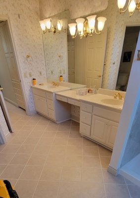master bathroom remodel