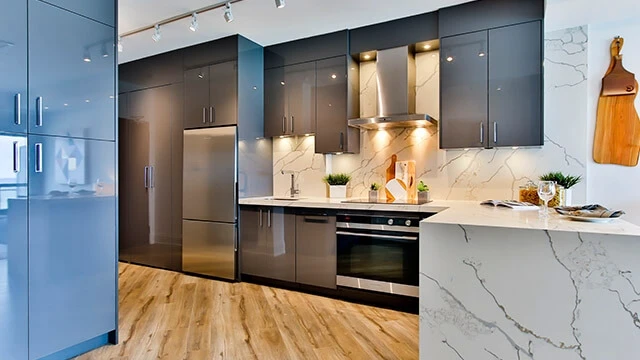 Modern kitchen remodeling in Texas Township MI